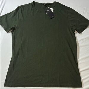 Robert Barakett Men's Green Pima cotton T-Shirt medium NWT